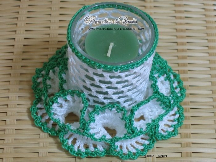 knitting candle holder 1