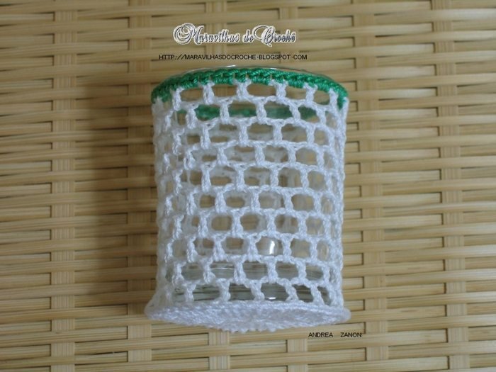 knitting candle holder 9