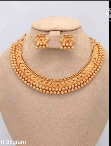 latest gold necklace 10
