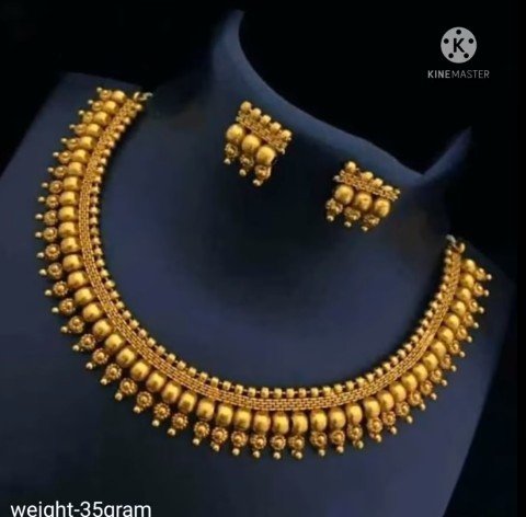 latest gold necklace 11