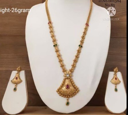 latest gold necklace 12
