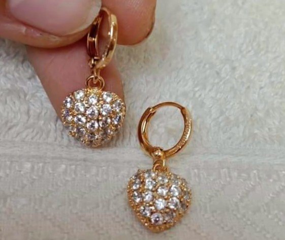 light weight gold earring designs 10