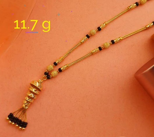 traditional gold mangalsutra designs 10