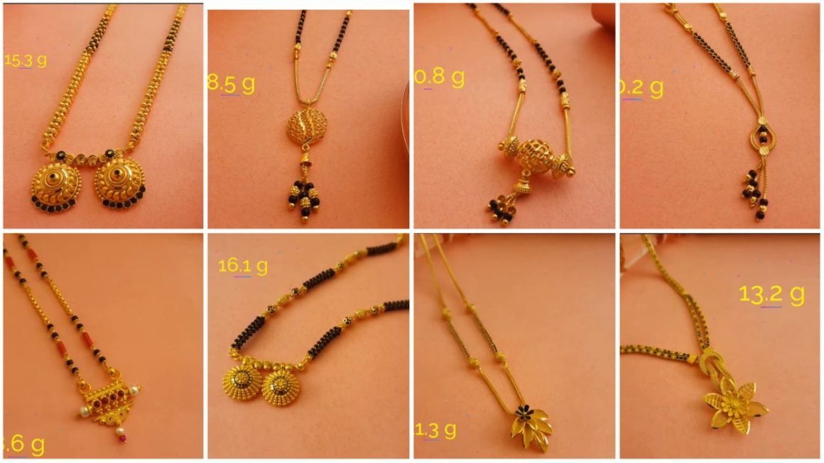 traditional gold mangalsutra designs a1