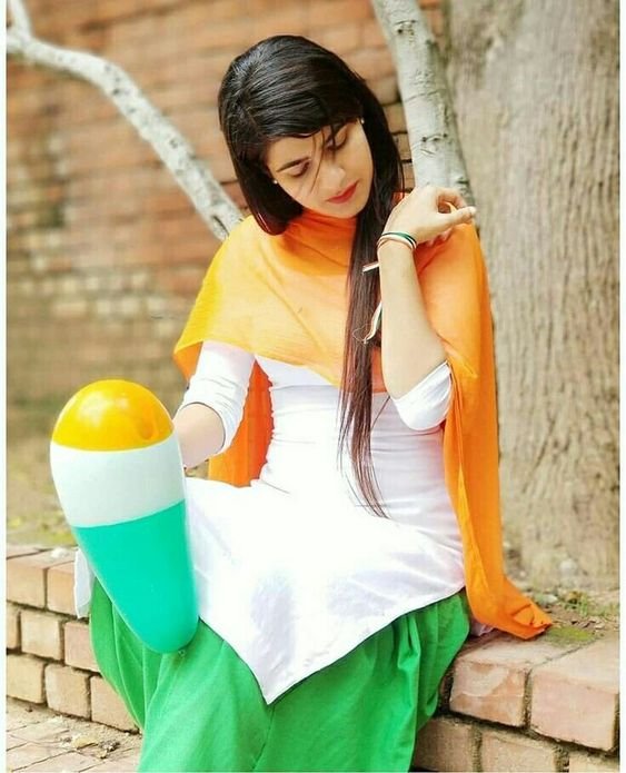 Indian flag color dress 11