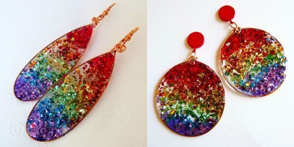 colorful sprinkle earrings 12
