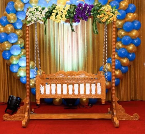 Naming ceremony decorations bangalore - Catering services Bangalore, Best  birthday party organisers and Balloon decorators