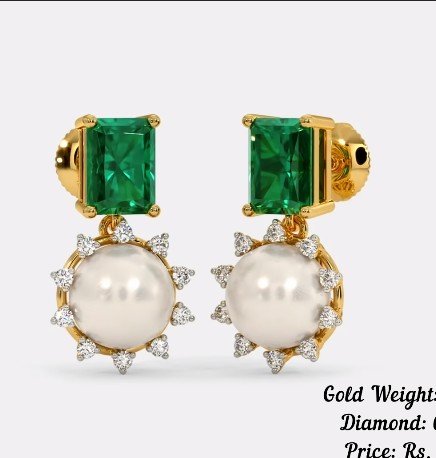 gemstone earring designs 11
