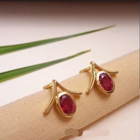 gemstone earring designs 4