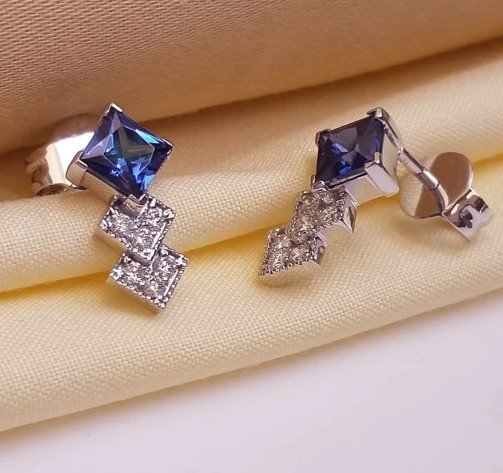gemstone earring designs 7