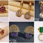 gemstone earring designs a1