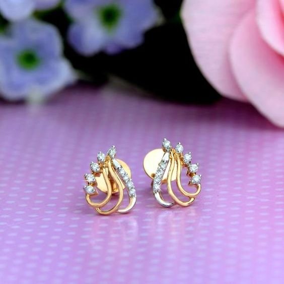 gold earring designs 6