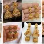 gold earrings a1