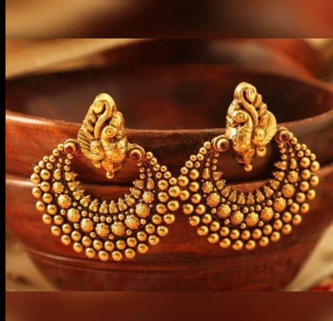 gold earrings designs 1