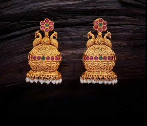 gold earrings designs 12