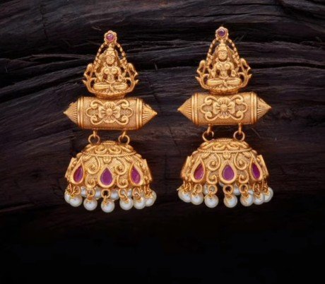 gold earrings designs 14