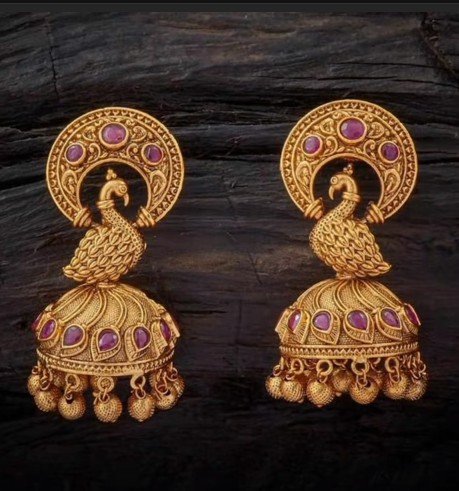 gold earrings designs 19