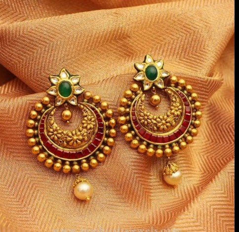 gold earrings designs 2