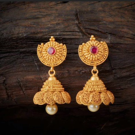 gold earrings designs 8