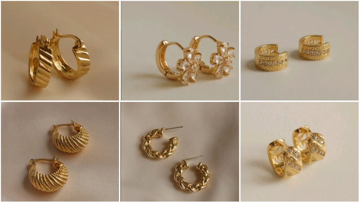 gold hoop earrings a1
