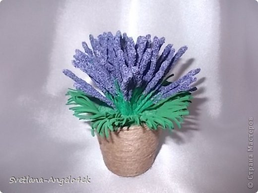lavender flower vase 1