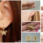 lightweight gold earrings a1