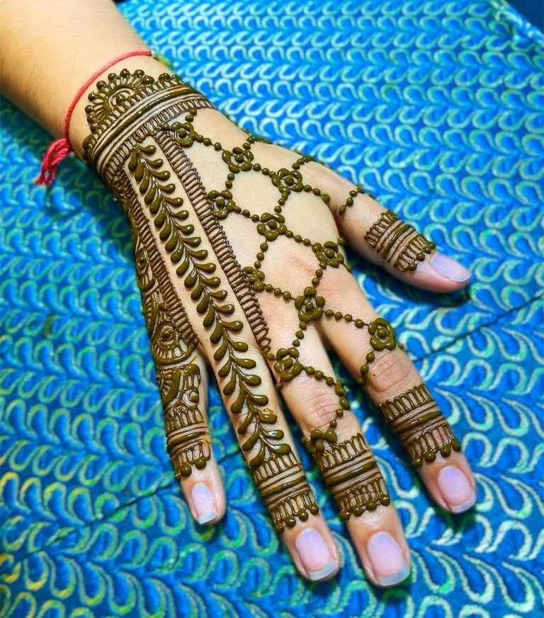 mehndi designs for hand 4