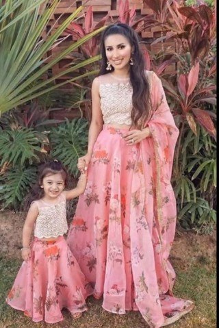 mom and daughter combo dress collection 4