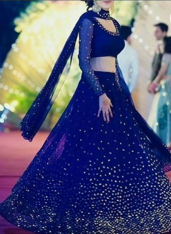 net lehenga design 14