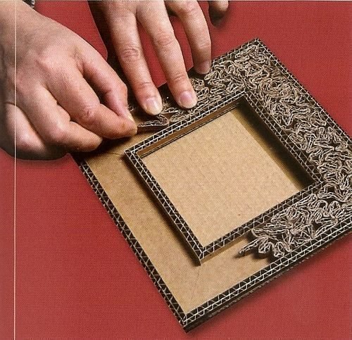 oriental cardboard frame 12