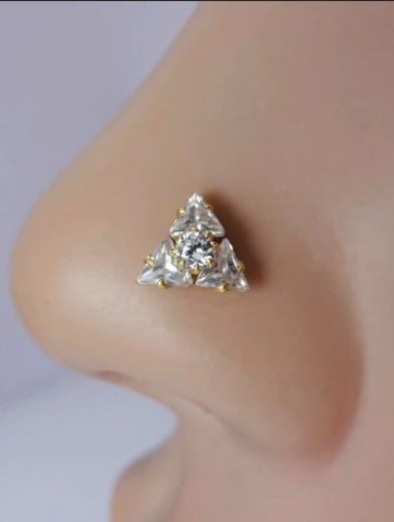 traditional nose pin stud 21