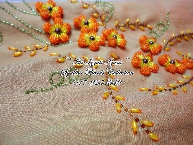 bead embroidery flower 17