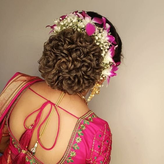 bridal bun hairstyle 4