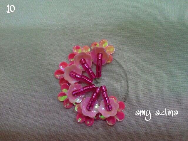 sequence embroidery flower 4