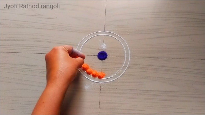 How to make beautiful unique and innovative rangoli designs 2