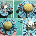 brooch flower pin a1