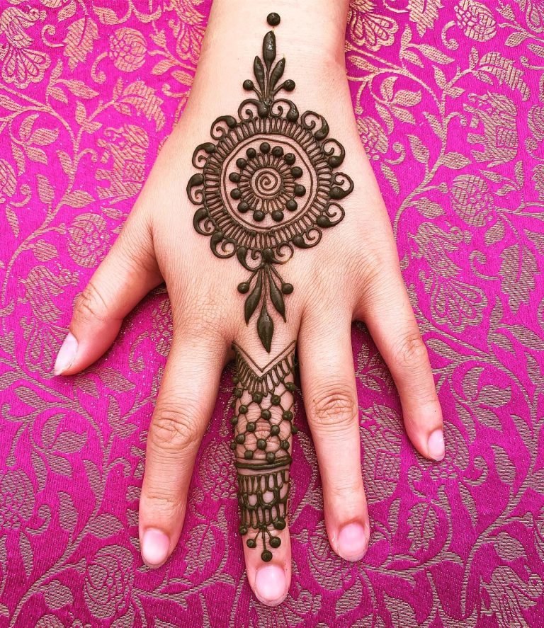 mehndi designs for hand 2