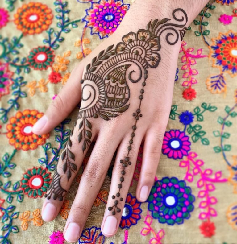 mehndi designs for hand 6