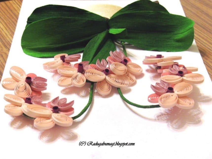 orchid flower craft 10