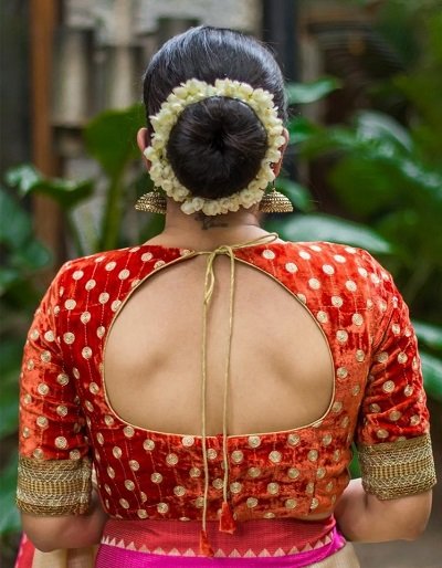 blouse back neck designs 1