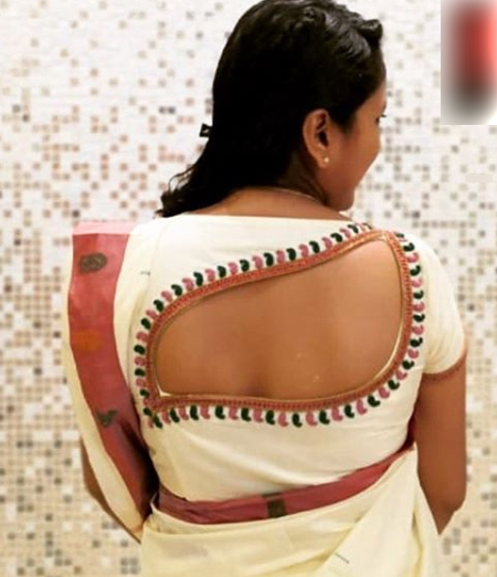 blouse back neck designs 2