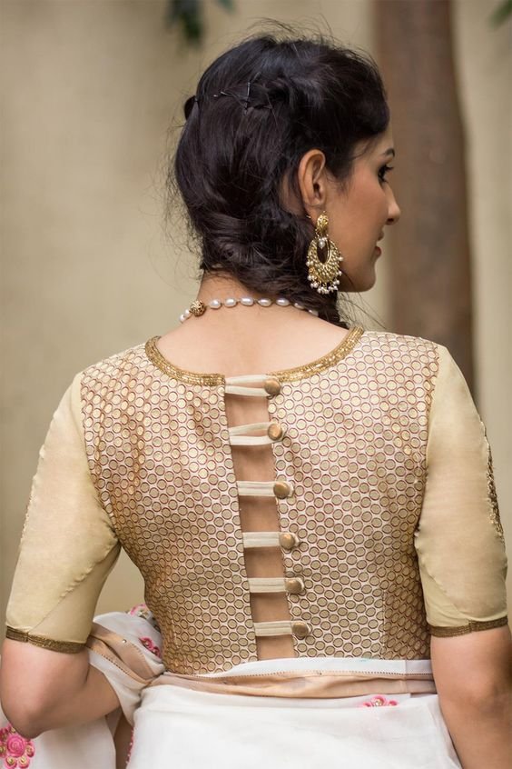 blouse back neck designs 9 1
