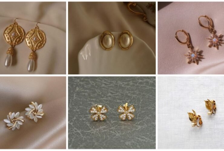 gold earring designs a1