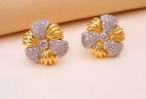 gold earrings 1 2
