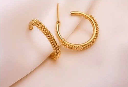 gold earrings 19