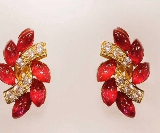 gold earrings 2