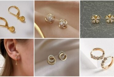 gold earrings a1 1