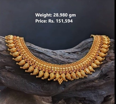 gold necklace 20