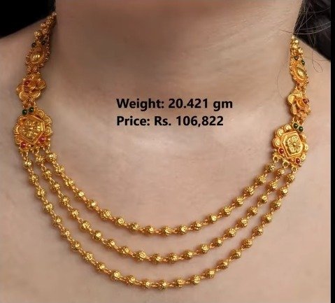gold necklace 4