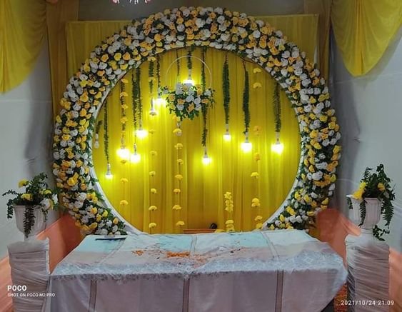 haldi backdrop design 7